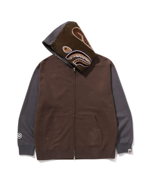 SHARK FULL ZIP HOODIE #2 ベージュ Detail