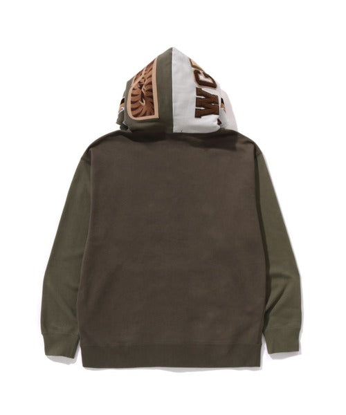SHARK FULL ZIP HOODIE #2 オリーブ Detail