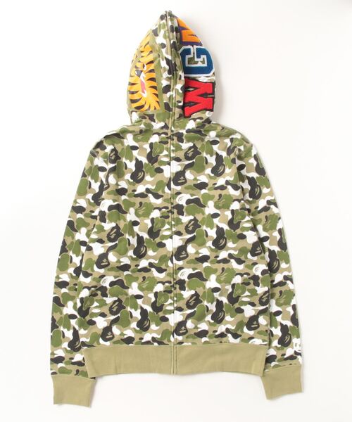 BAPE STORE ZOZOTOWN SEPARATE SHARK FULL ZIP HOODIE マルチ Detail