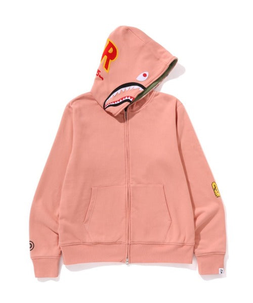 2ND SHARK FULL ZIP HOODIE ピンク
