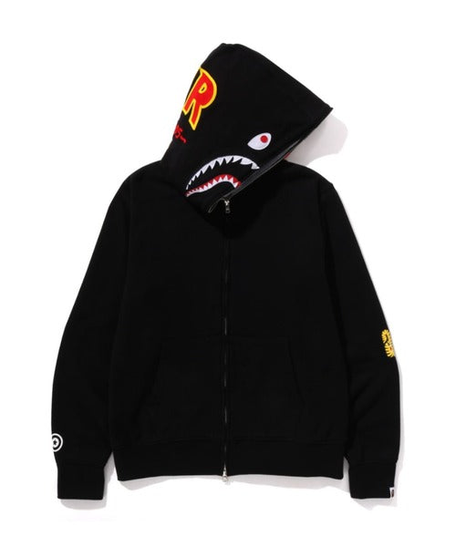 2ND SHARK FULL ZIP HOODIE ブラック