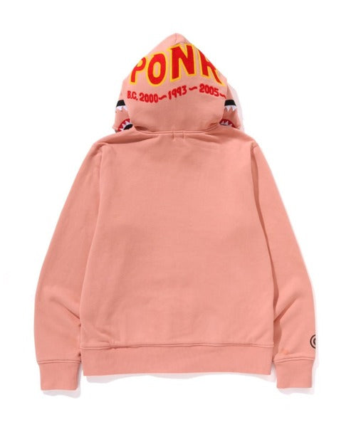 2ND SHARK FULL ZIP HOODIE ピンク Detail