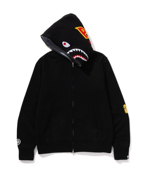 2ND SHARK FULL ZIP HOODIE ブラック Detail