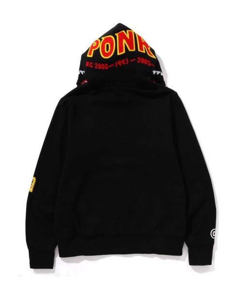 2ND SHARK FULL ZIP HOODIE ブラック Detail