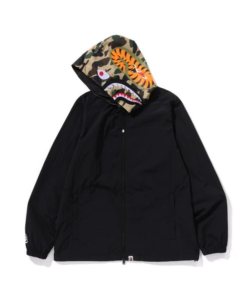 1ST CAMO SHARK HOODIE JACKET イエロー Detail