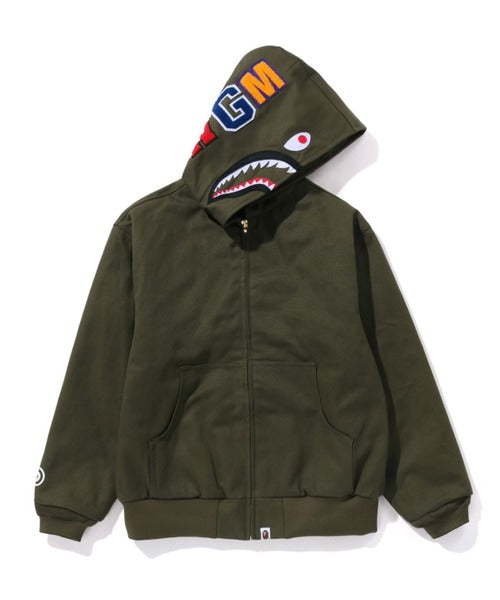 SHARK WORK HOODIE JACKET オリーブ