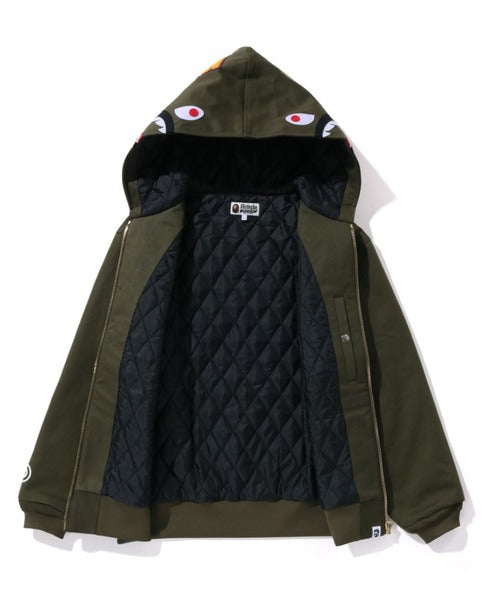 SHARK WORK HOODIE JACKET オリーブ Detail