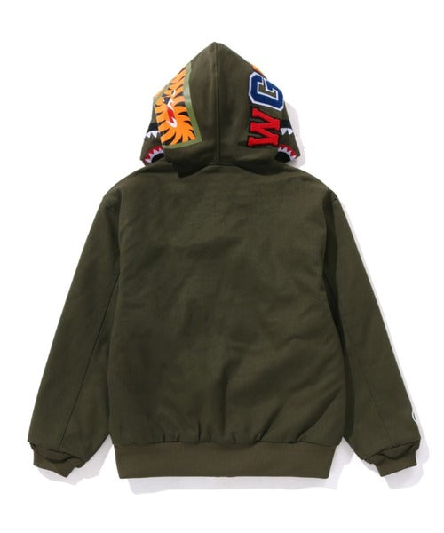 SHARK WORK HOODIE JACKET オリーブ Detail