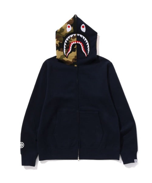 1ST SHARK FULL ZIP HOODIE ネイビー