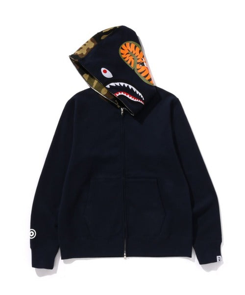 1ST SHARK FULL ZIP HOODIE ネイビー Detail