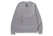 Load image into Gallery viewer, A BATHING APE BAPE JAPAN COLLEGE CREWNECK GRAY ( JAPAN EXCLUSIVE )
