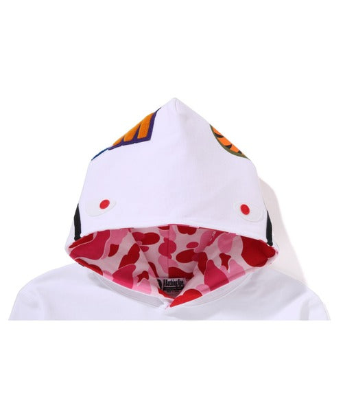 ABC CAMO SHARK PULLOVER HOODIE ホワイト Detail