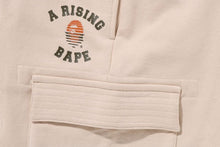 Load image into Gallery viewer, A BATHING APE A RISING BAPE MILITARY SWEAT PANTS RELAXED FIT IVORY
