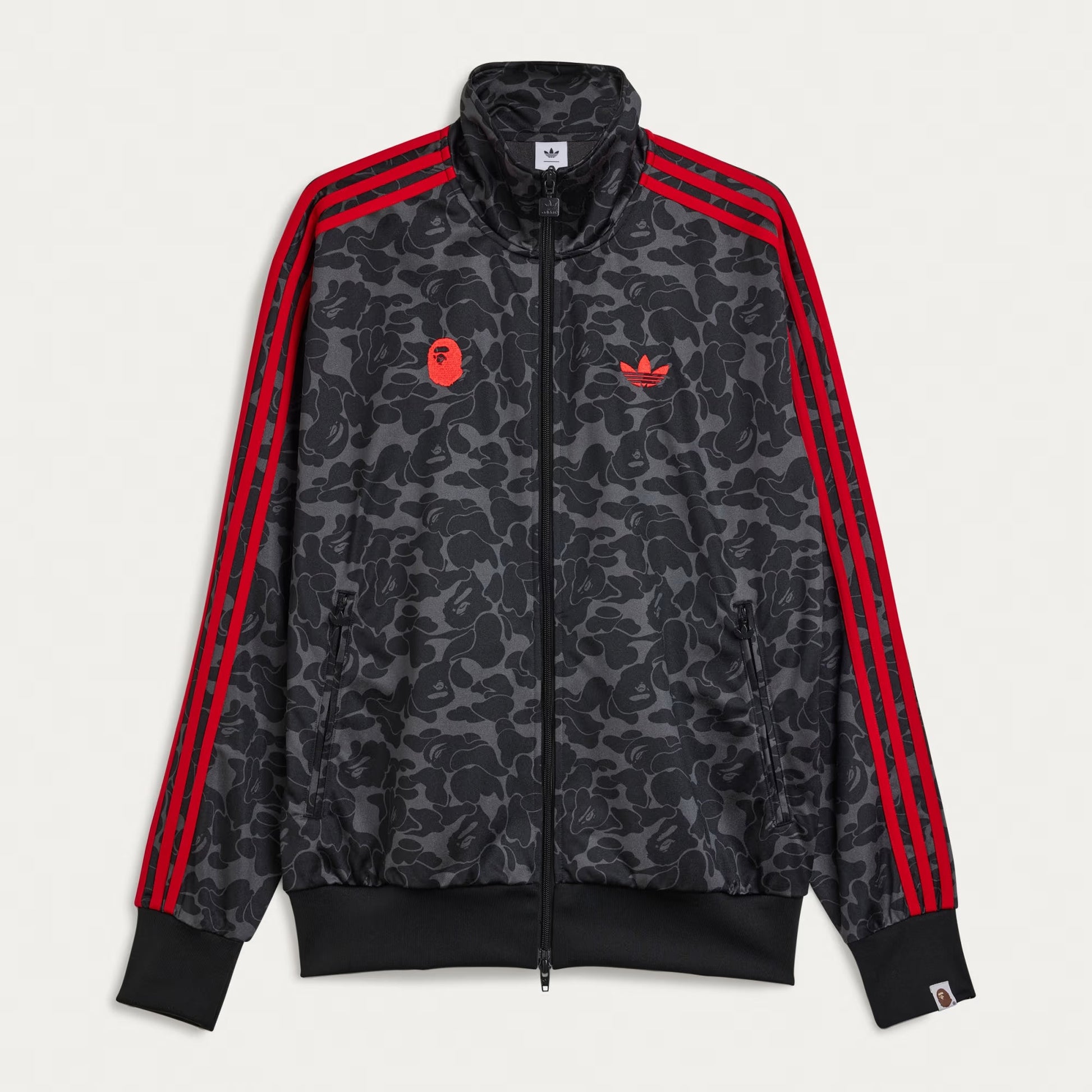 A BATHING APE BAPE x ADIDAS FIREBIRD TRACK TOP BLACK