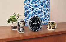 Load image into Gallery viewer, A BATHING APE BAPE GLOW IN THE DARK BAPEX WALL CLOCK ALARM
