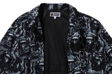 Load image into Gallery viewer, A BATHING APE BAPE APE HEAD GRAFFITI COACH JACKET RELAXED FIT BLACK

