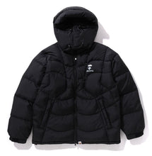 Load image into Gallery viewer, A BATHING APE BAPE STITCHING DOWN JACKET RELAXED FIT BLACK
