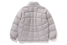 Load image into Gallery viewer, A BATHING APE BAPE STITCHING DOWN JACKET RELAXED FIT GRAY
