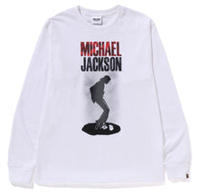 Load image into Gallery viewer, A BATHING APE BAPE MICHAEL JACKSON L/S TEE WHITE
