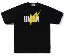Load image into Gallery viewer, A BATHING APE BAPE UNION WASHED STA TEE BLACK
