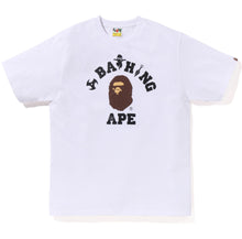 Load image into Gallery viewer, A BATHING APE BAPE NINJA COLLEGE TEE WHITE JAPAN LIMITED

