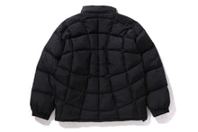 Load image into Gallery viewer, A BATHING APE BAPE STITCHING DOWN JACKET RELAXED FIT BLACK
