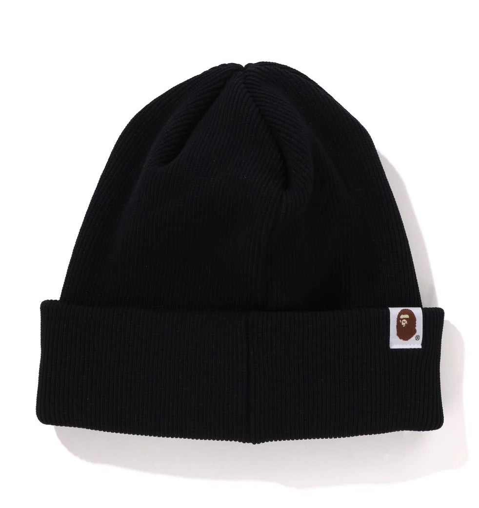 A BATHING APE BAPE LOGO KNIT CAP