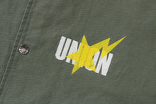 Load image into Gallery viewer, A BATHING APE BAPE UNION WASHED COACH JACKET RELAXED FIT OLIVE
