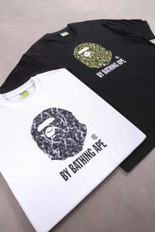A BATHING APE BAPE CLOT BY BATHING APE RELAXED FIT TEE WHITE