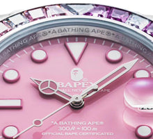 Load image into Gallery viewer, A BATHING APE TYPE 1 BAPEX CRYSTAL STONE PINK
