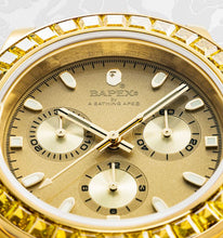 Load image into Gallery viewer, A BATHING APE BAPE TYPE 4 BAPEX CRYSTAL STONE GOLD
