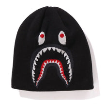 Load image into Gallery viewer, A BATHING APE BAPE 2ND SHARK KNIT CAP BLACK
