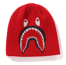 Load image into Gallery viewer, A BATHING APE BAPE 2ND SHARK KNIT CAP RED
