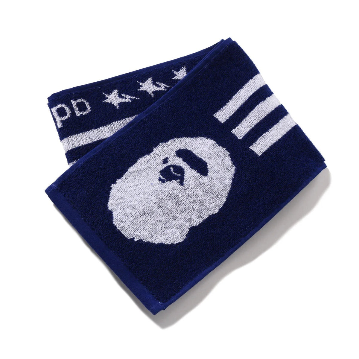 A BATHING APE BAPE ADIDAS World Cup Pack TOWEL BLUE