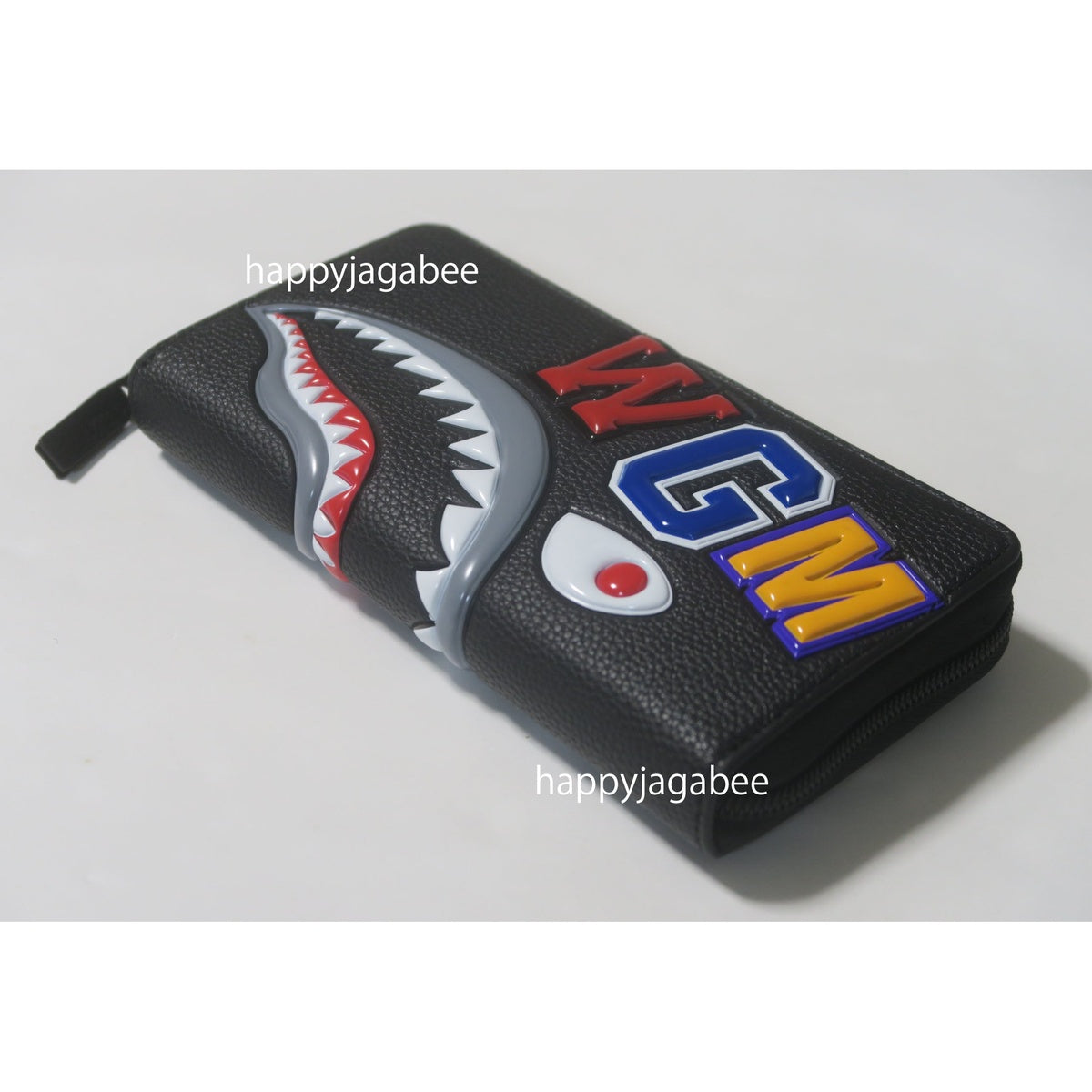 A BATHING APE BAPE SHARK LONG WALLET