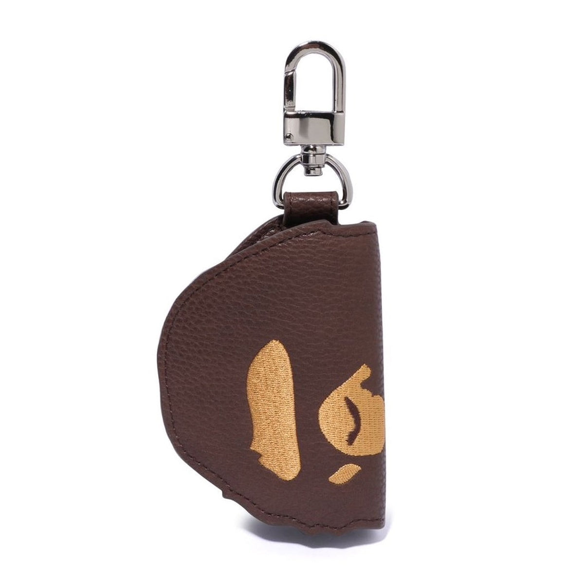 A BATHING APE BAPE APE HEAD KEY CASE BROWN