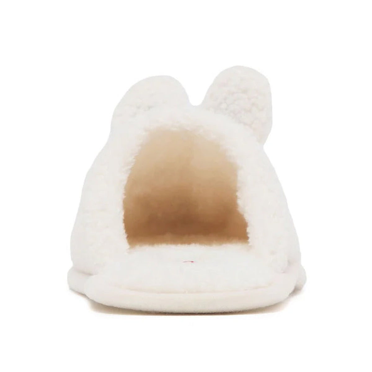 A BATHING APE BAPE - APEE BABY DOPPY & BABY CORE FURRY SLIPPER WHITE