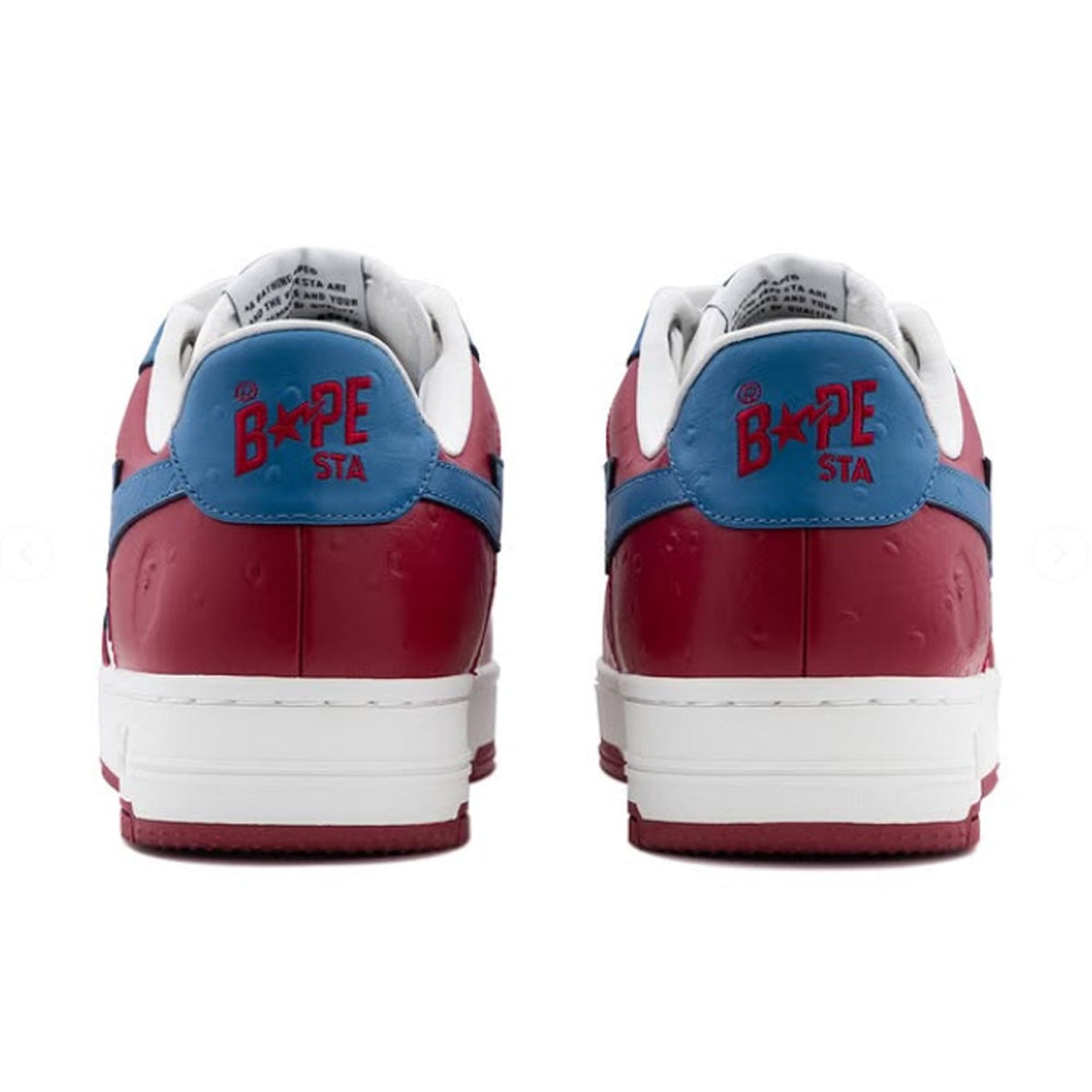 A BATHING APE BAPE STA #3 RED