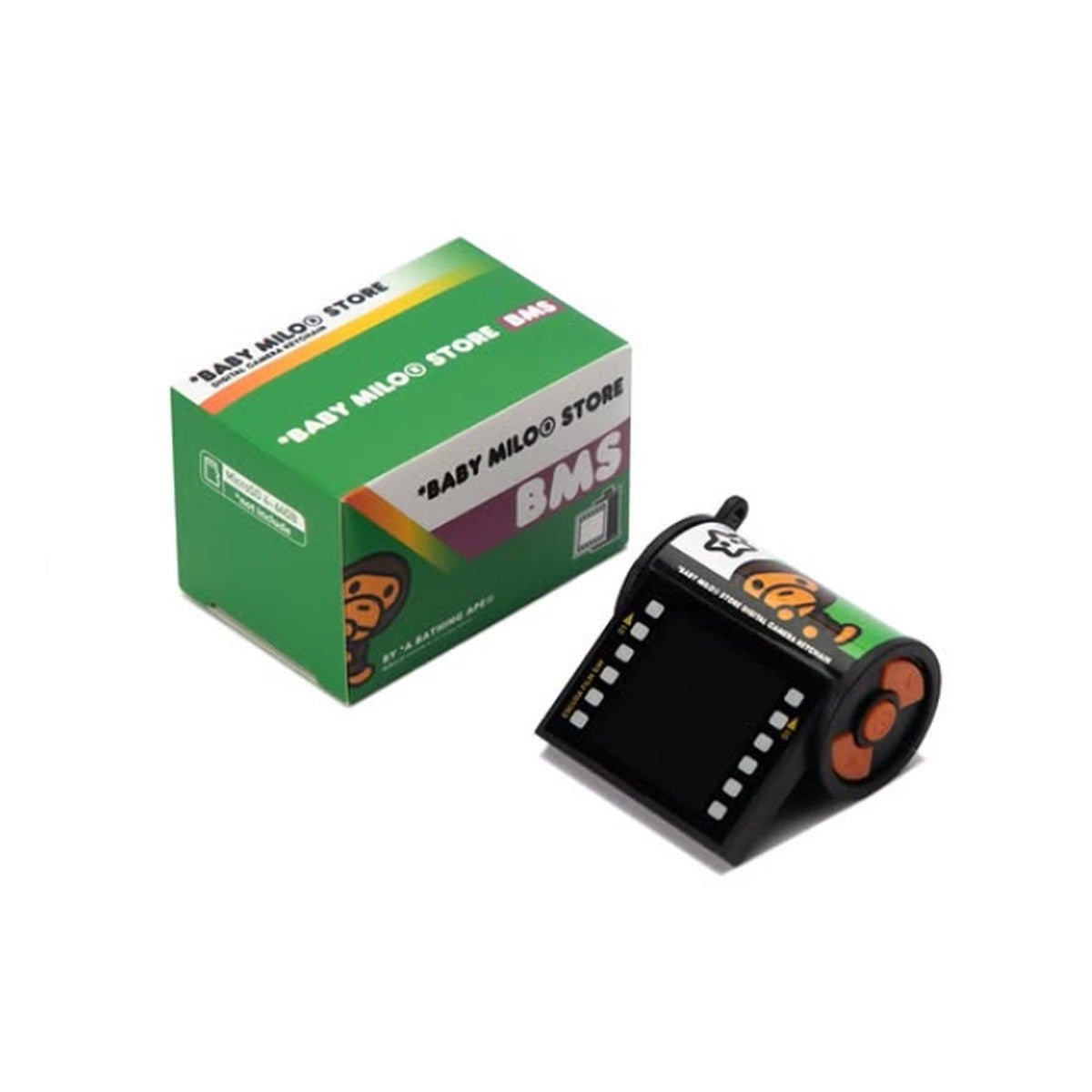 A BATHING APE BAPE BABY MILO STORE BABY MILO BLIND BOX DIGITAL CAMERA KEYCHAIN