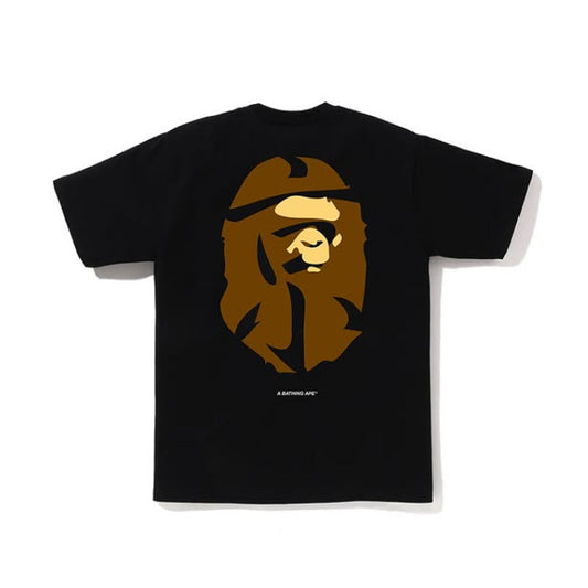 A BATHING APE BAPE TOKYO EXCLUSIVE APE HEAD TEE BLACK