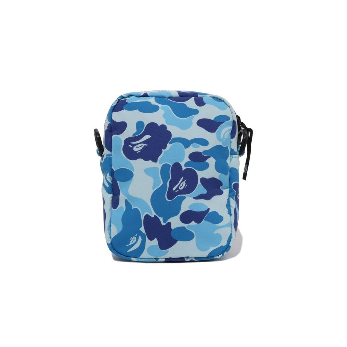 A BATHING APE BAPE ABC CAMO SHARK MINI BAG BLUE
