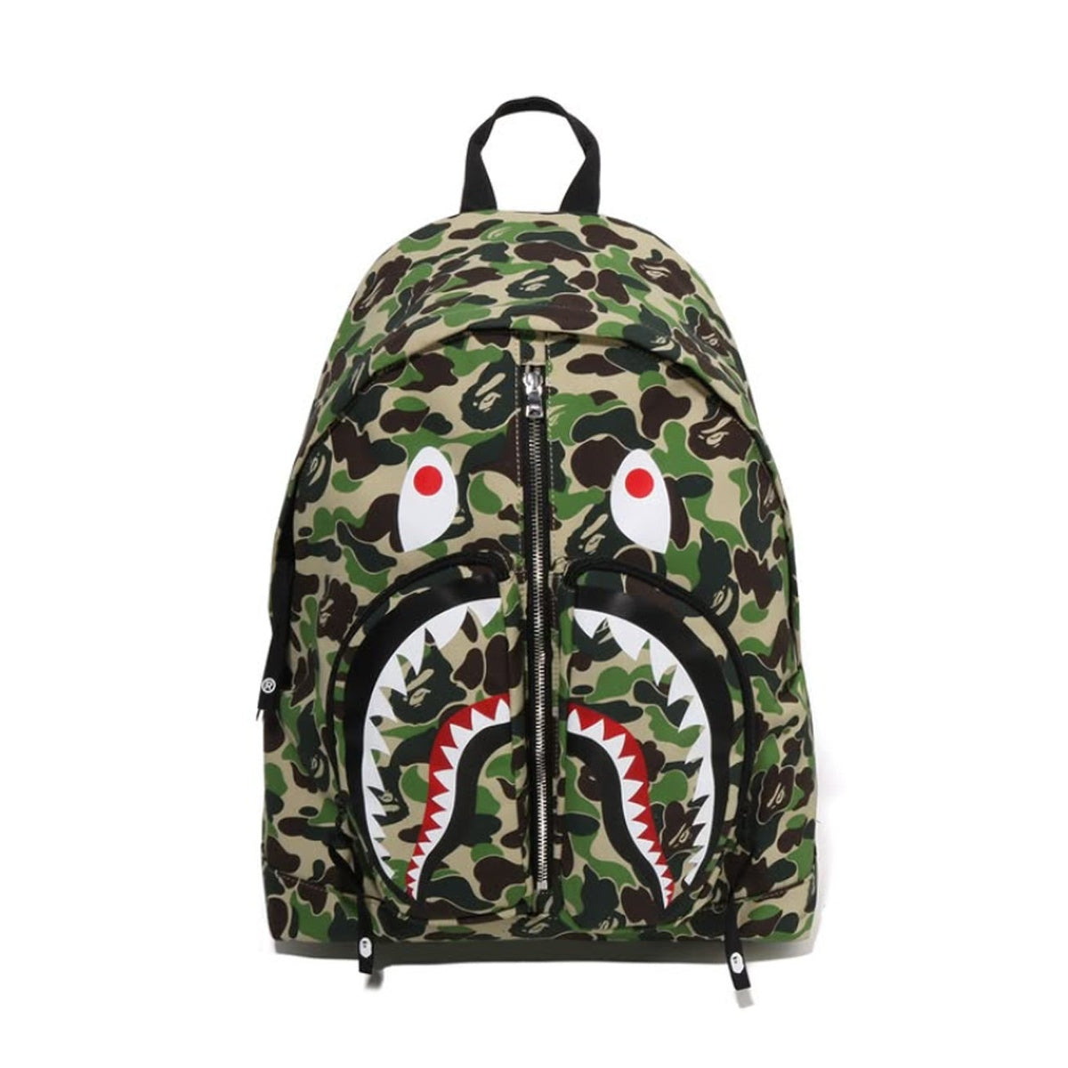 A BATHING APE BAPE ABC CAMO SHARK DAYPACK GREEN
