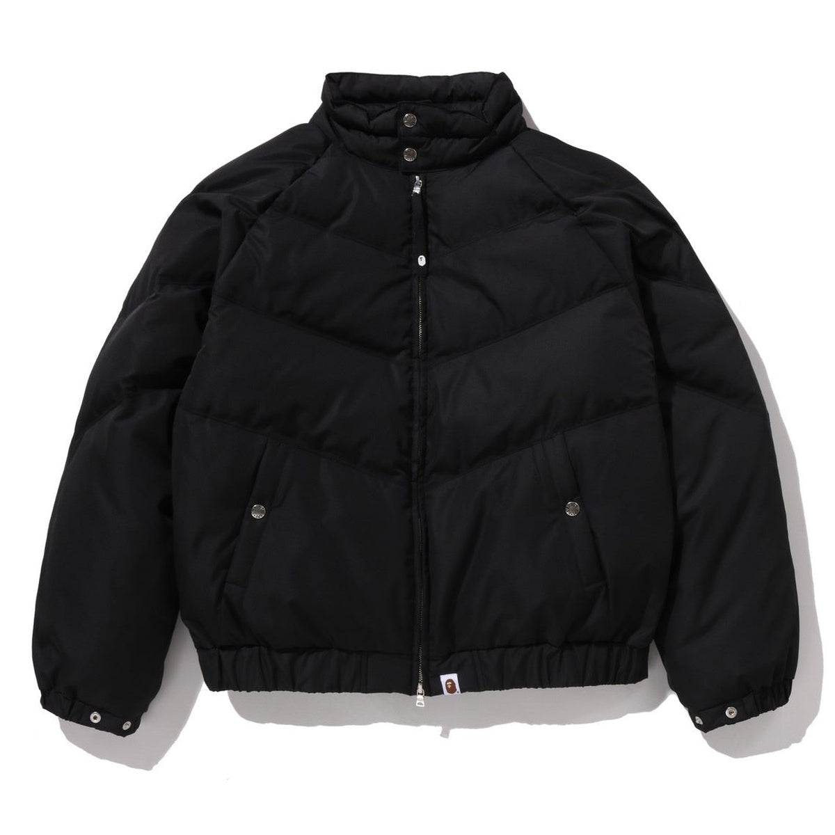 A BATHING APE BAPE B BOY DOWN JACKET BLACK