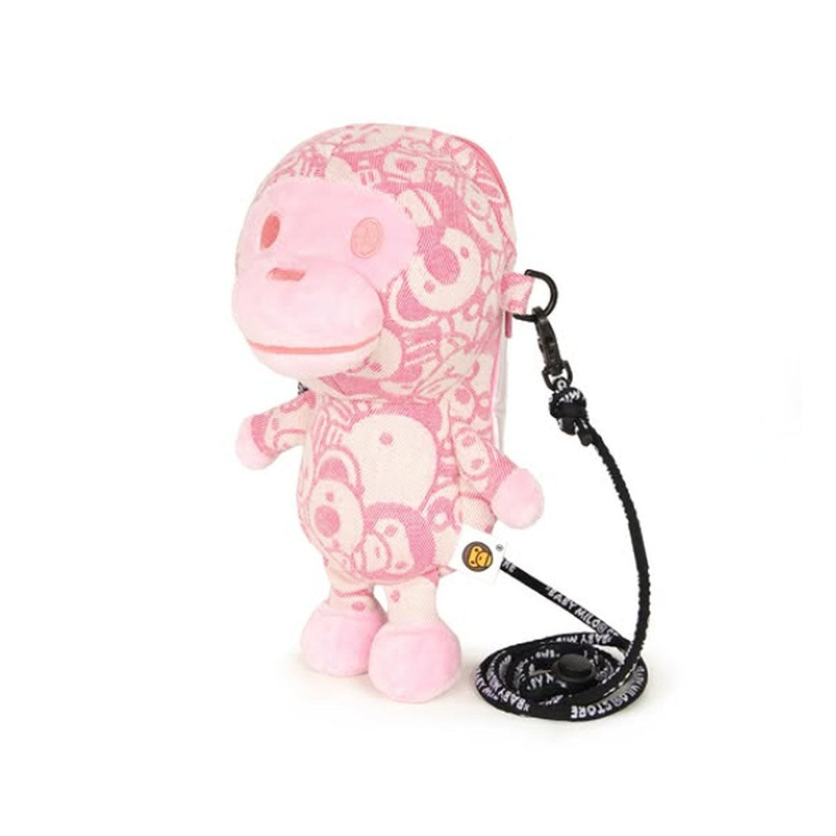 A BATHING APE BAPE BABY MILO STORE BABY MILO MOBILE BAG #1 / #2 PINK