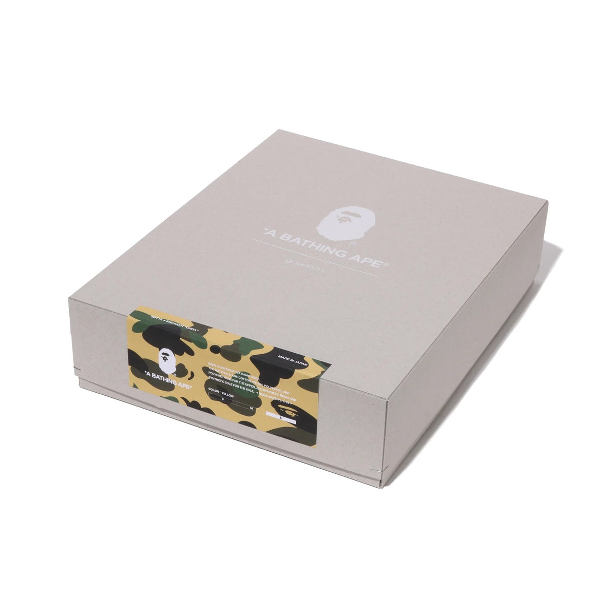 A BATHING APE BAPE GOYEMON 1ST CAMO UNDA YELLOW