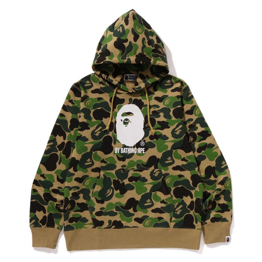 A BATHING APE BAPE ABC CAMO BY BATHING APE PULLOVER HOODIE GREEN