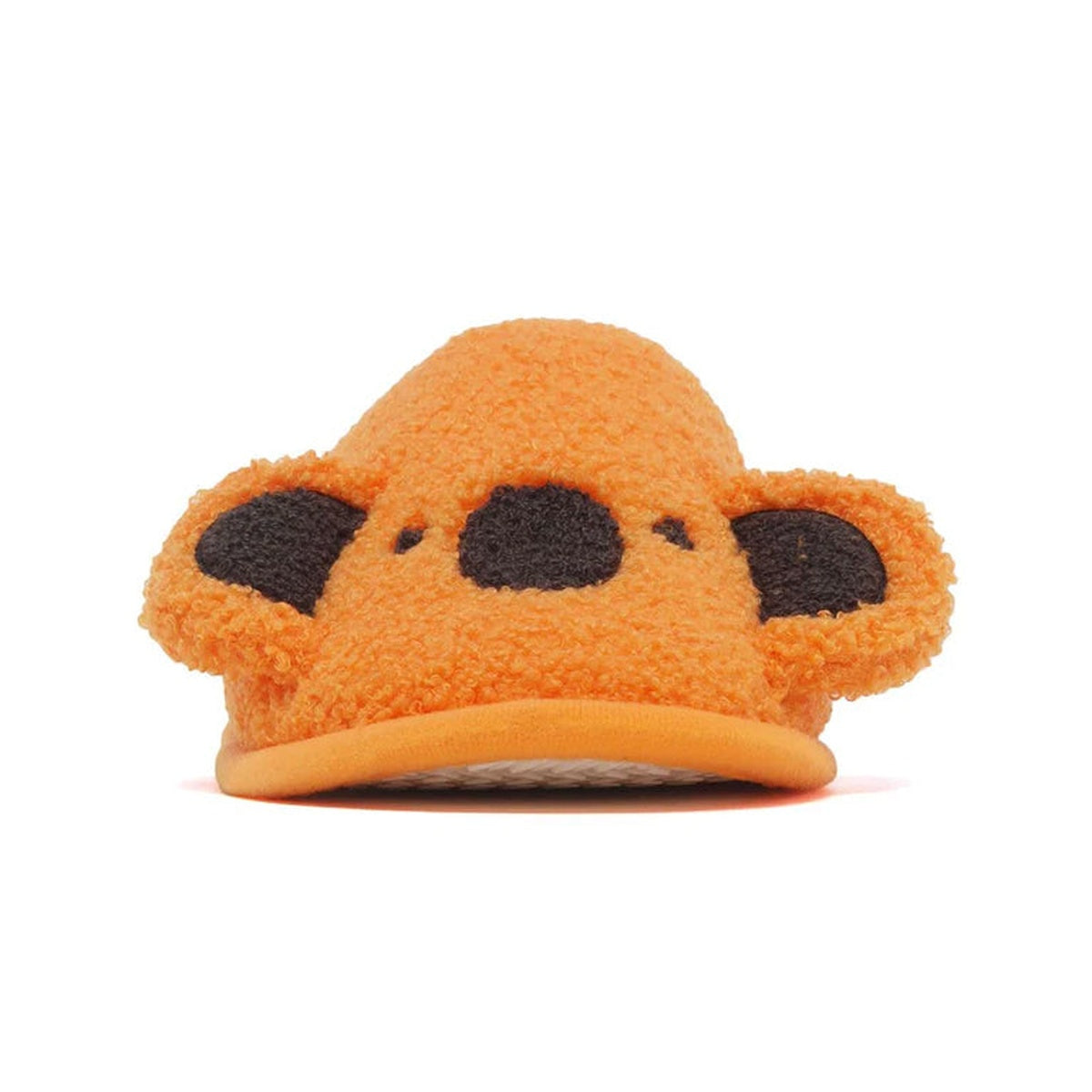 A BATHING APE BAPE - APEE BABY DOPPY & BABY CORE FURRY SLIPPER ORANGE