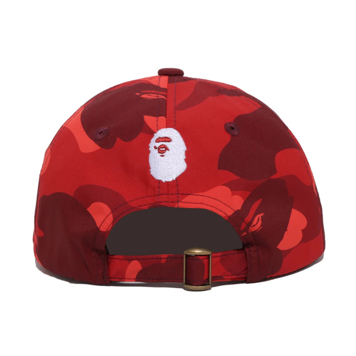 A BATHING APE COLOR CAMO BAPE STA PANEL CAP RED