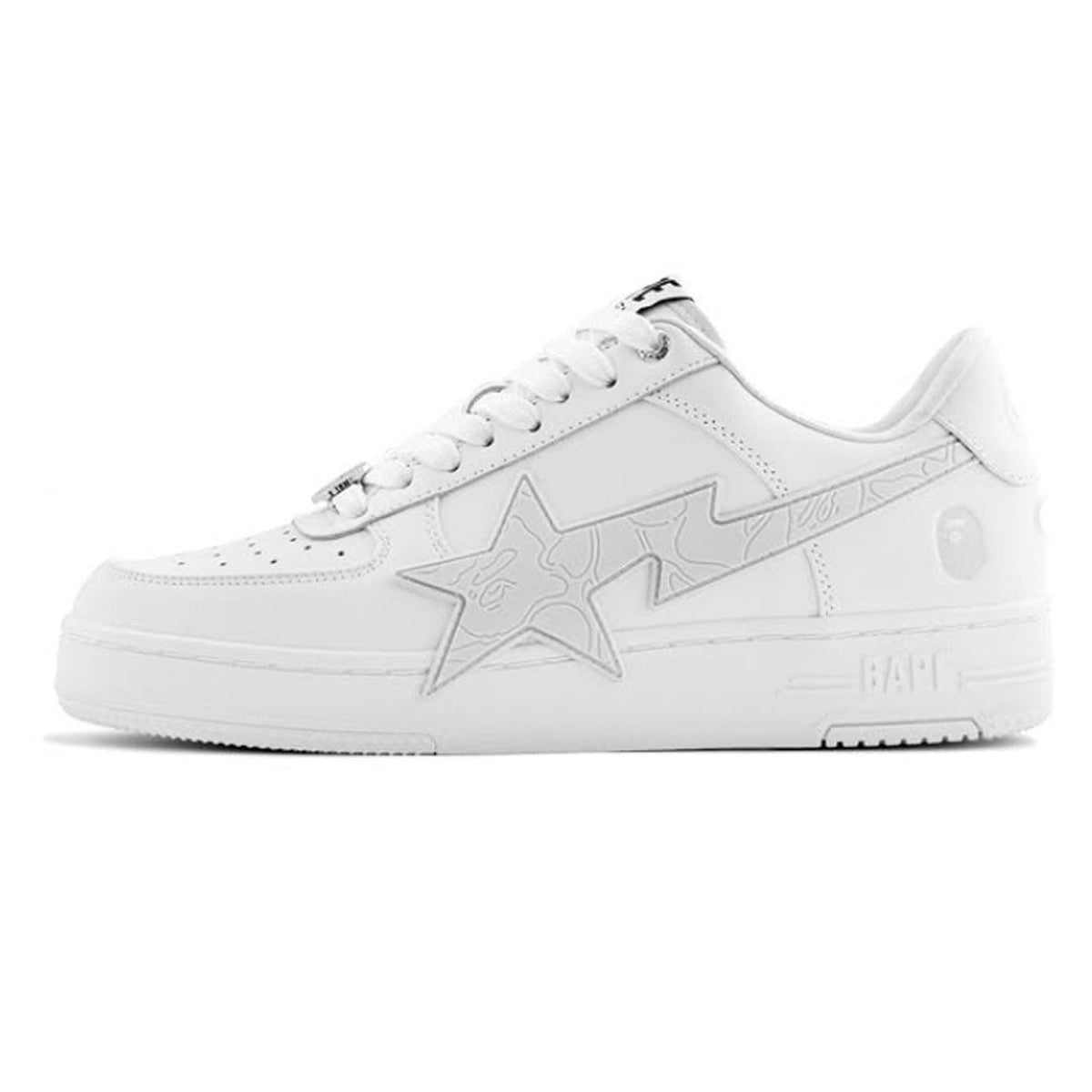 A BATHING APE BAPE STA OS #2 WHITE