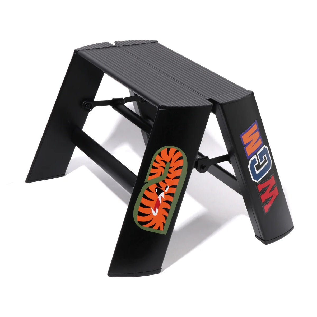 A BATHING APE BAPE LUCAMO - SHARK 1 STEP BLACK